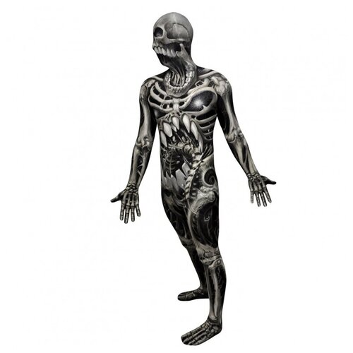 фото Морф- костюм череп и кости (7290), 180-190 см. morphsuits