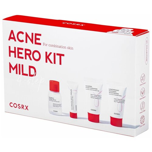 Набор для комбинированной кожи Cosrx Acne Hero Kit Mild