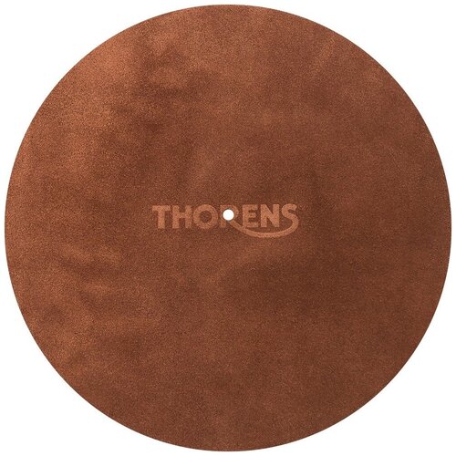  Thorens Platter Mat Leather Brown