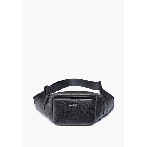 Сумка поясная mascotte фактура зернистая черный 3599₽