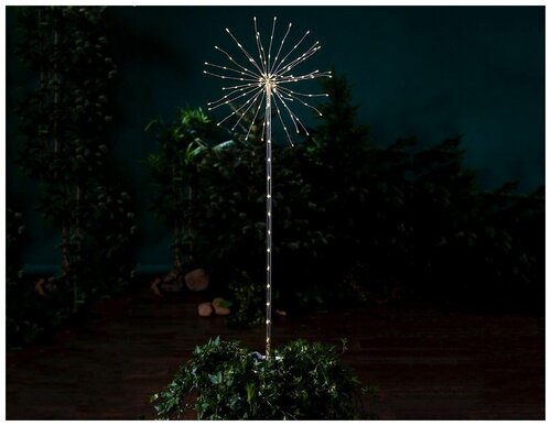 Star Trading Садовый светильник Фейерверк 100*36 см, 152 теплые белые LED, контроллер+таймер, на батарейках, IP44 860-39