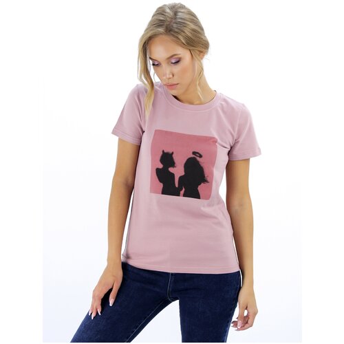 SANGERstyle Футболка женская Angel 5068 / розовый / 42