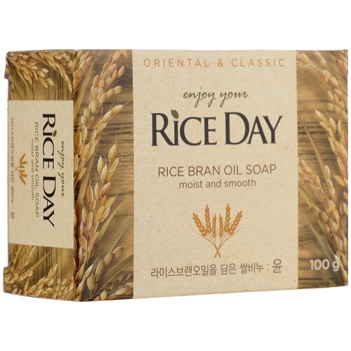 Туалетное мыло с экстрактом рисовых отрубей LION Riceday Soap 100гр