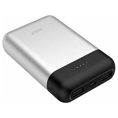 Внешний аккумулятор VS PowerBank Golf G71 10000mAh Silver 129400₽