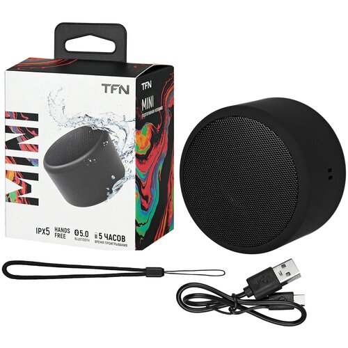 Портативная Bluetooth колонка Mini черный 54200₽