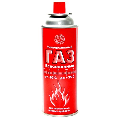 Газ для портативных плит 400 мл (всесезонный)