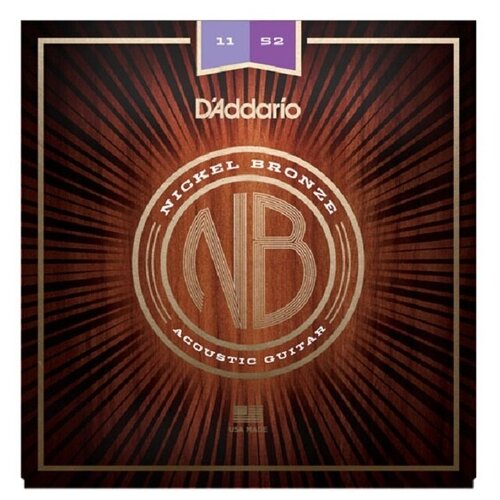 Струны для акустической гитары D'Addario NB1152