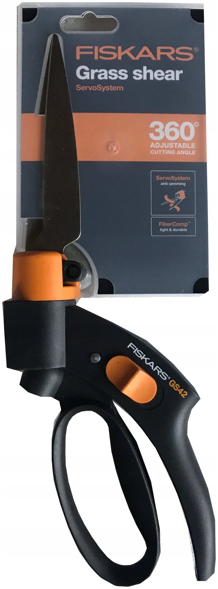 Ножницы для травы Fiskars GS42 1000589 - фотография № 9