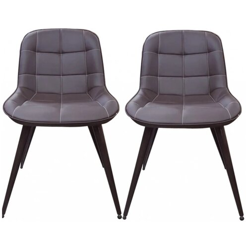 Комплект стульев Аврора Прованс 2 черный/батлер 08