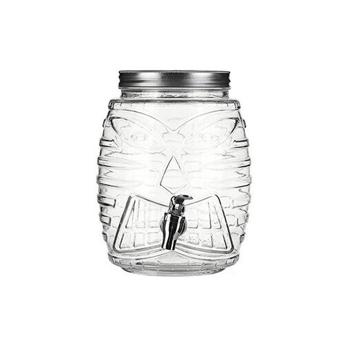 Банка-емкость с краном D=14, H=25см; прозр. (Fecund)