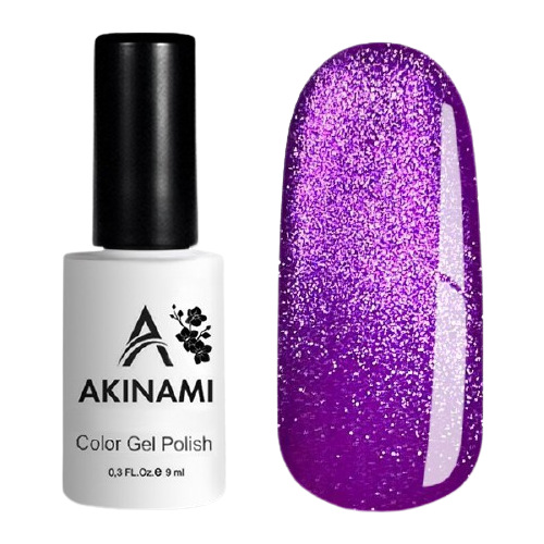 Akinami гель-лак Gel Polish Neon Cat Eye, 9 мл, 08