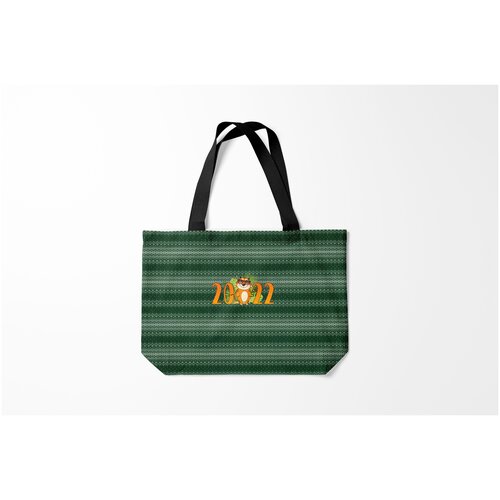 фото Сумка-шоппер / 46х35 см / праздники / новый год 2022 тигра burnettie