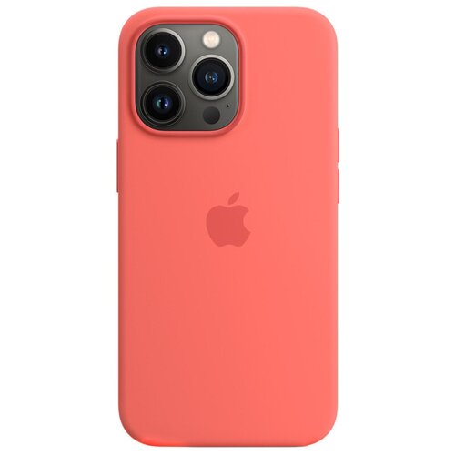 фото Панель-накладка apple silicone case with magsafe pink pomelo для iphone 13 pro