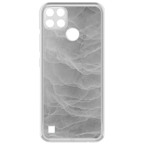 Чехол-накладка Krutoff Clear Case Абстракт туман для Realme C25Y