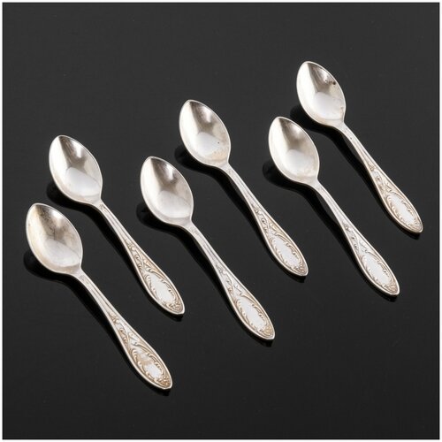 Набор из шести кофейных ложек 