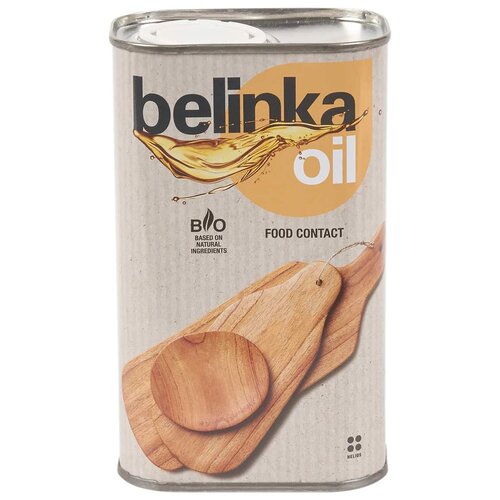 Belinka Oil Food Contact масло для древесины соприкасающейся с продуктами питания (бесцветный, 500 мл)