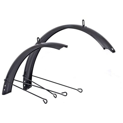 фото Крылья велосипедные 18" стальные комплект нет бренда