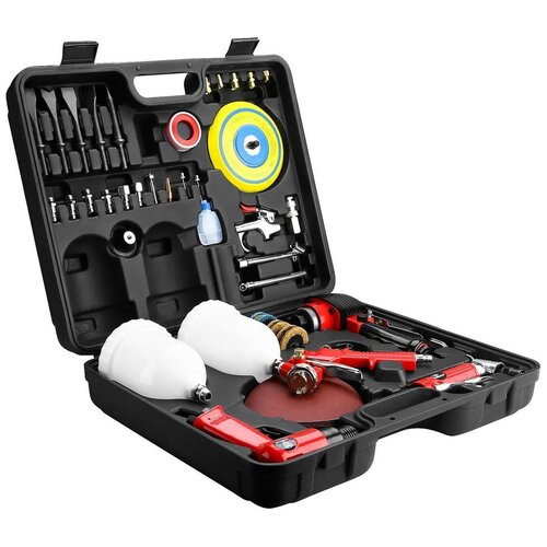 Набор пневмоинструмента DEKO DKPT53 Premium 53 предмета 750900₽