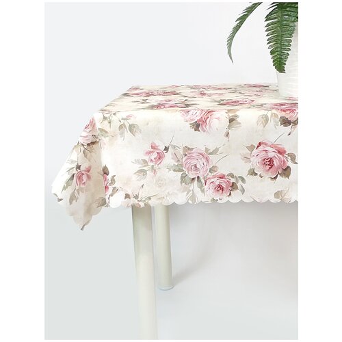 фото Тефлоновая скатерть mori розолина 220x140