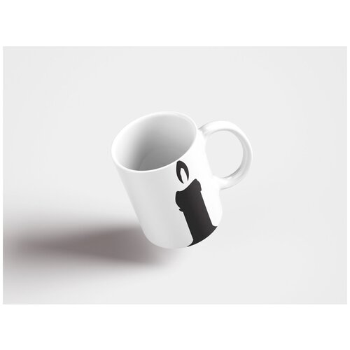 фото Кружка "свеча, зима, рождество" 320 мл lotsprints