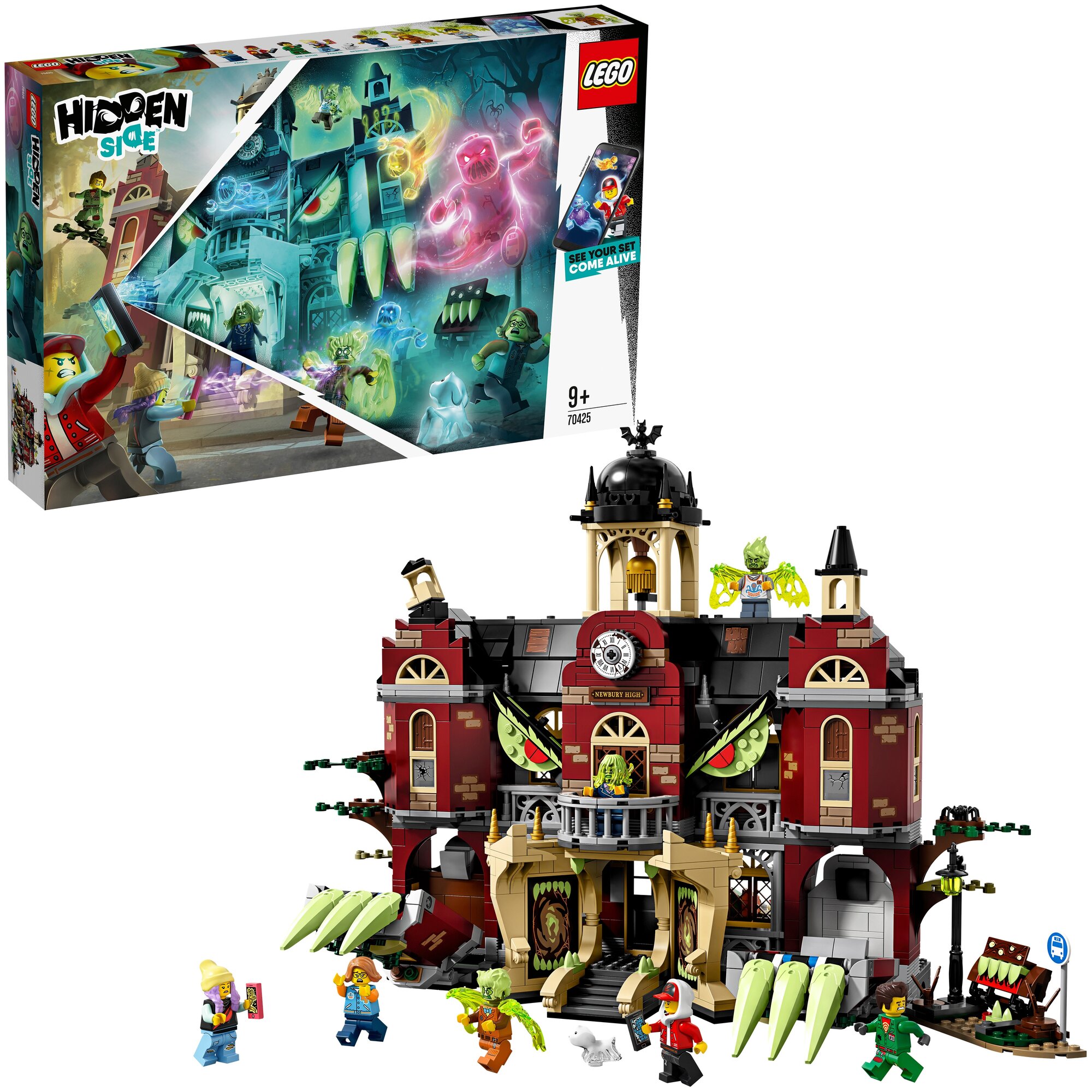 Конструктор Lego Hidden Side Школа с привидениями Ньюбери, 1474 детали (70425) - фото №18