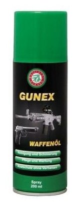 Масло оружейное Ballistol Gunex spray (спрей, 200 мл)