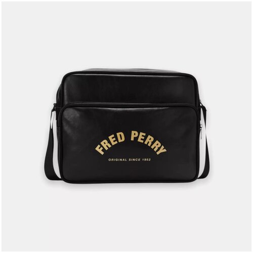 Сумка FRED PERRY Arch Black 18L, Размер One size fred perry шарф