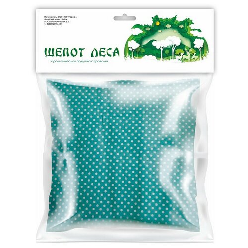 фото Ароматическая подушка с травами "шепот леса" здоровый сон