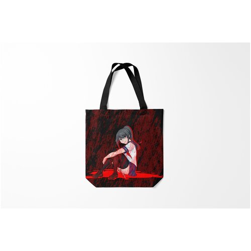 фото Сумка-шоппер / 40х40 см / аниме / yandere burnettie