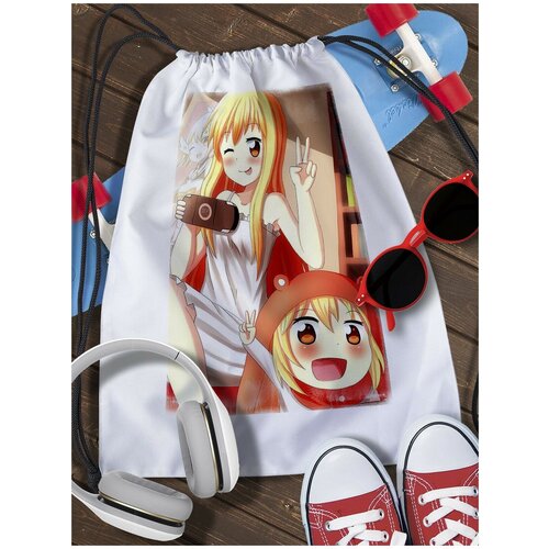 игральные карты playing cards аниме двуличная сестрёнка умару чан himouto umaru chan дурак покер Мешок для сменной обуви Двуличная сестренка Умару - 5113