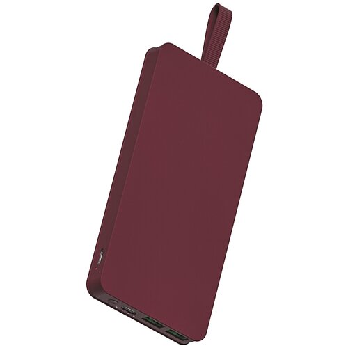 InterStep 10000мАч TypeC PD QC 8pin бордо 129500₽