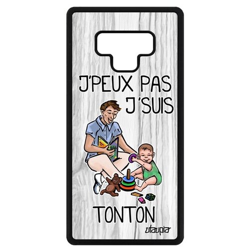 фото Ударопрочный чехол на смартфон // galaxy note 9 // "не могу - стал дядей!" принт крутой, utaupia, светло-серый