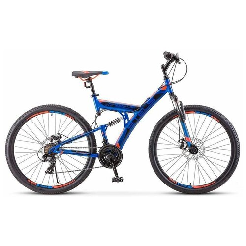 Велосипед Stels Focus 275 MD 21 sp V010 СинийНеоновый-красный LU089832 19 1998000₽