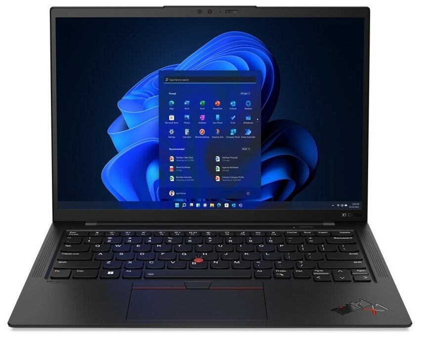 Ноутбук Lenovo ThinkPad X1 Carbon Gen 10 (Intel Core i7-1260P/16Gb/512Gb SSD/14'' 1920x1200/Win11 Pro)