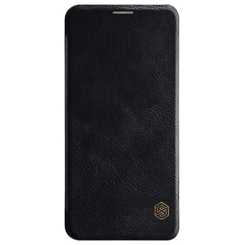 Чехол книжка кожаная Nillkin Leather Qin Samsung Galaxy A60/M40 (черный)