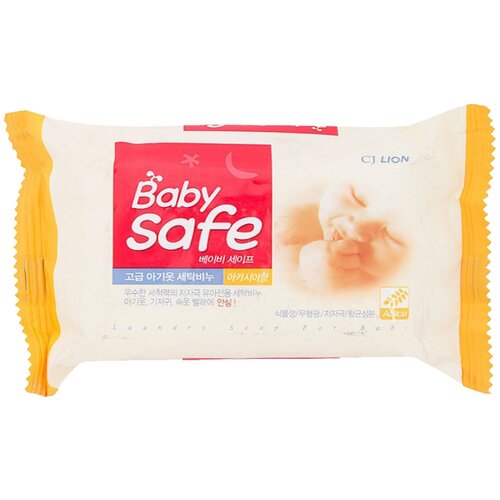 LION Мыло для стирки детских вещей с ароматом акации «BABY SAFE» 190 гр *2шт