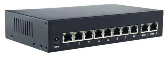 AltCam POE8 8-ми канальный POE switch коммутатор