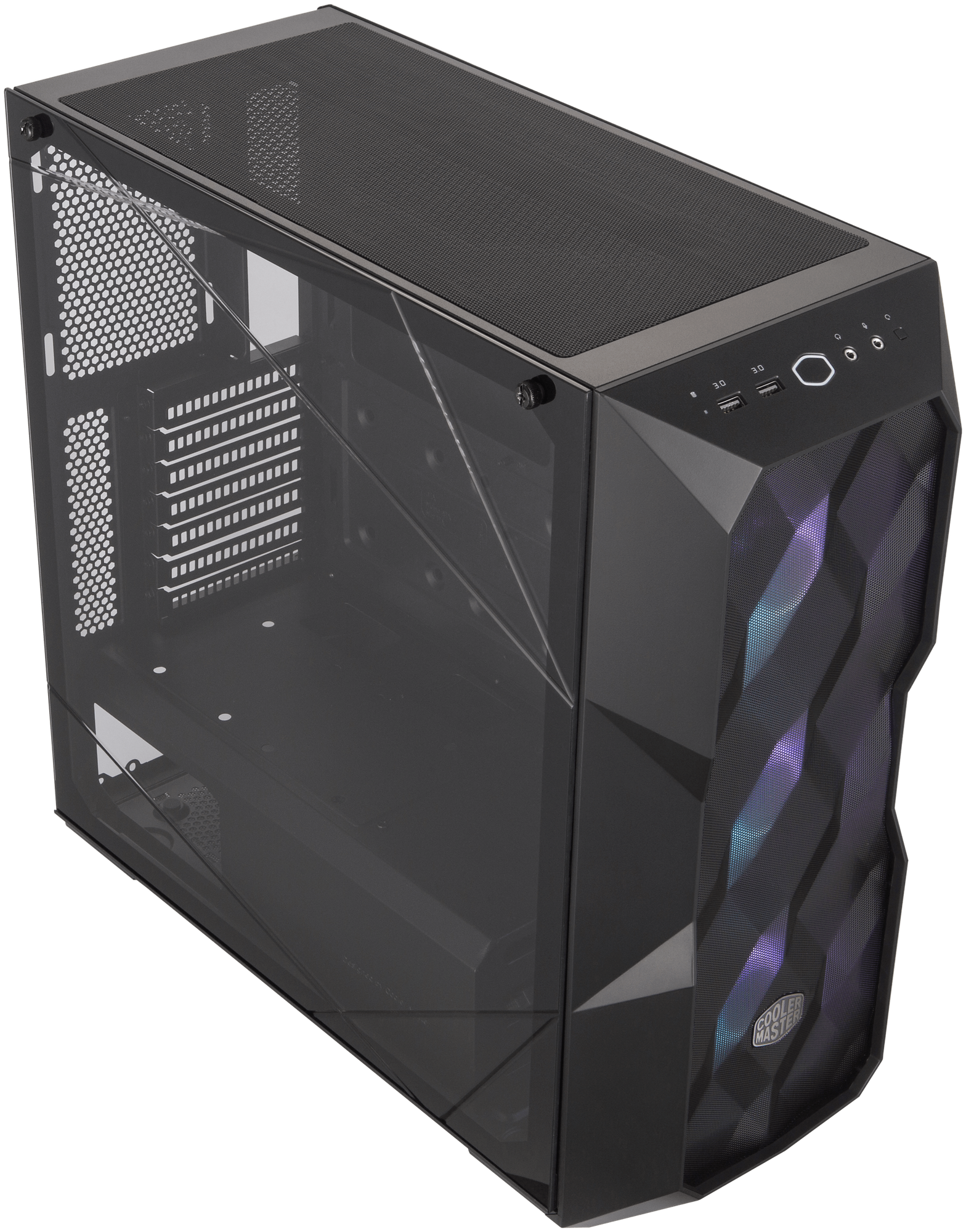 Корпус eATX Cooler Master MCB-D500D-KGNN-S01 черный, без БП, с окном, 2*USB 3.0, audio - фото №8
