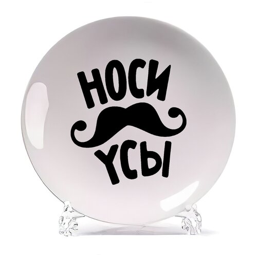 фото Тарелка coolpodarok носи усы