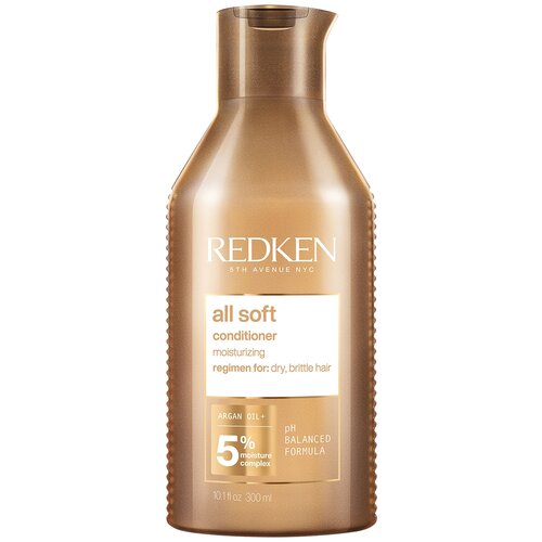 Redken кондиционер All Soft для сухих и ломких волос, 300 мл