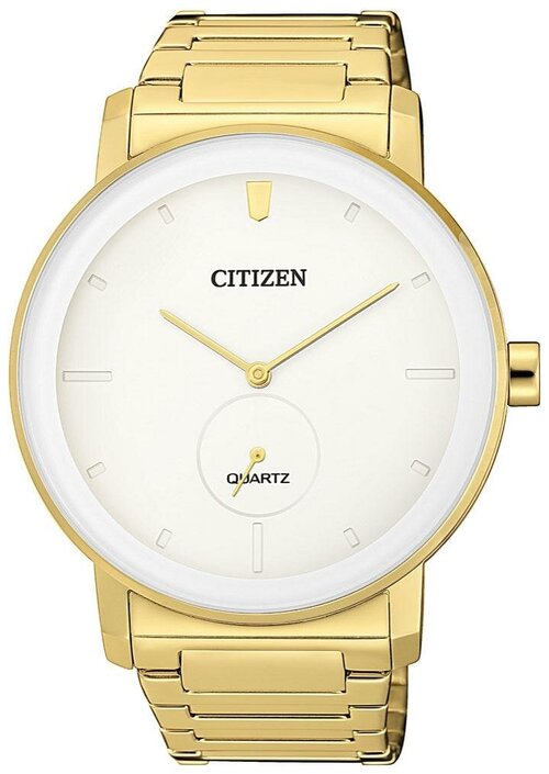 Наручные часы CITIZEN Quartz, золотой, белый