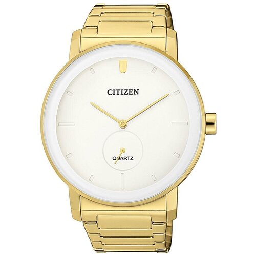 Наручные часы CITIZEN Quartz, золотой, белый наручные часы citizen quartz белый