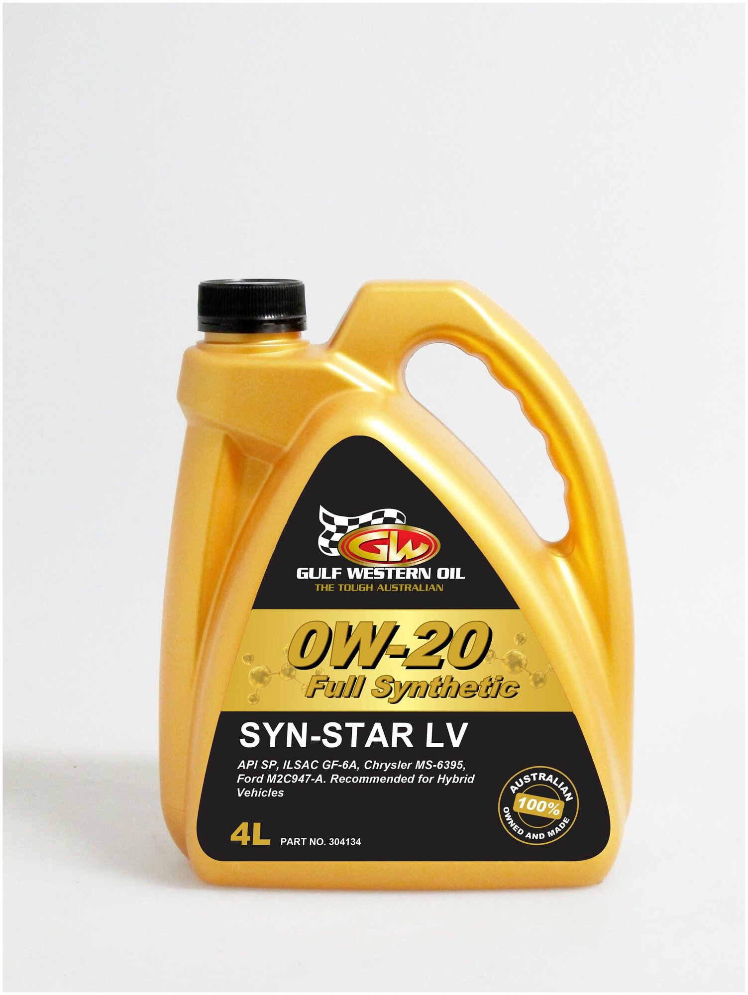 Моторное масло SYN-STAR LV 0W20 4 л.