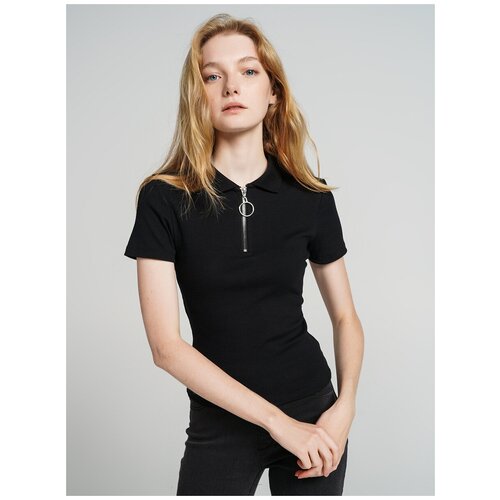 фото Футболка с кор.рукавом твое 70333 размер xs, черный, women