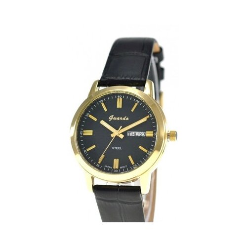 Наручные часы Guardo, черный, золотой guardo s01034a 8 сталь p02 035868 avn 00000061382
