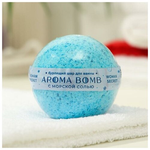 Бомбочка для ванн Aroma Soap Woman Secret, 130 г бомбочка для ванн relax 160 г