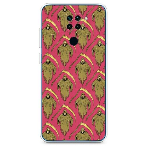 фото Силиконовый чехол "spooky death" на xiaomi redmi 10x 4g / сяоми редми 10x 4g case place