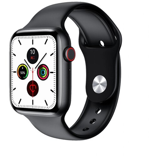 Умные часы IWO HW56 plus series 6 черный 260000₽