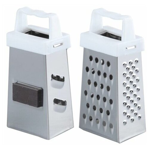 Мини терка трех сторонняя с магнитом / Пресс для чеснока на магните