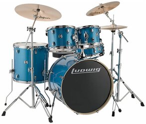 LCEE22023EXP Element Evolution Барабанная установка, синяя, Ludwig